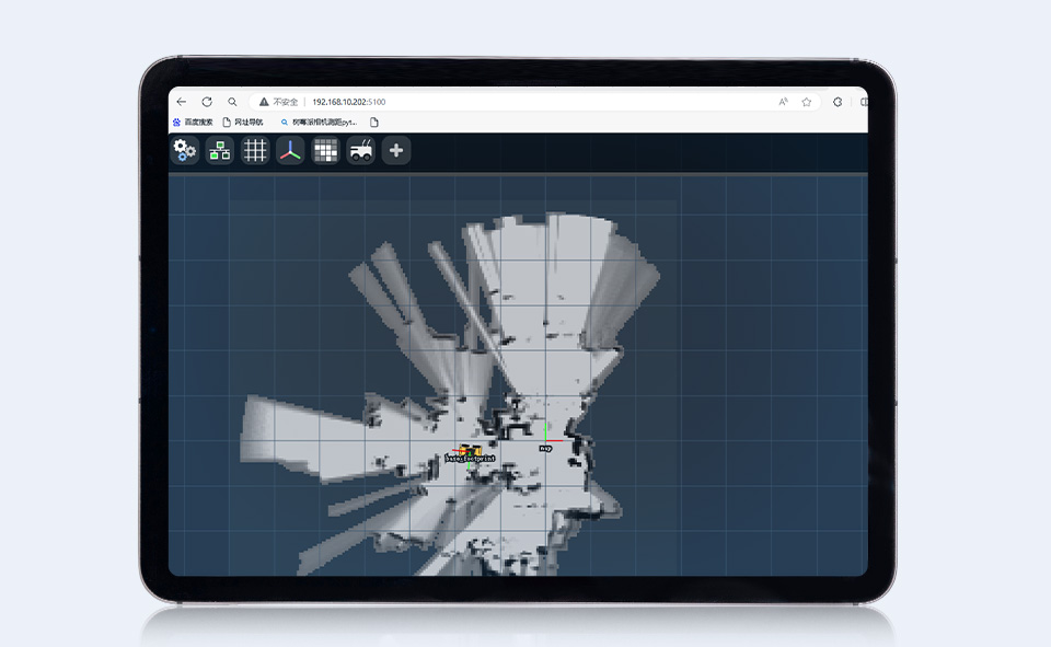 UGV Rover ROS 2 AI robot for Jetson Orin, with Web console tool