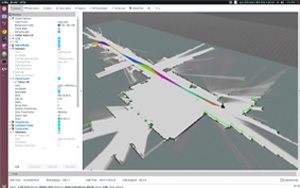 UGV Rover AI Robot Cartographer 2D mapping