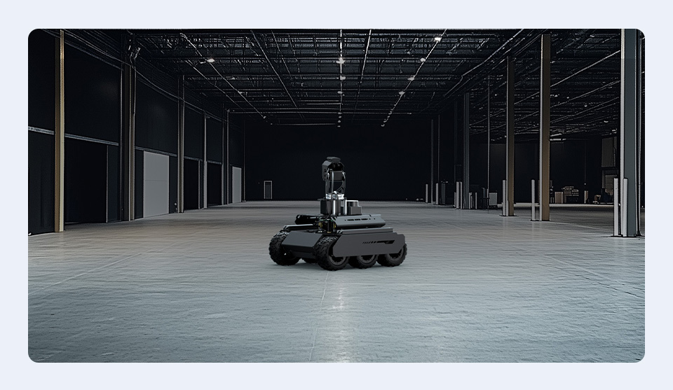 UGV Rover AI Robot, supports auto exploration and mapping