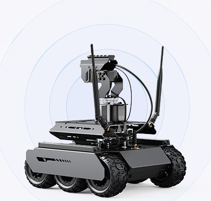 UGV Rover AI Robot for Jetson Orin, can create a hotspot for accessing when there is no network