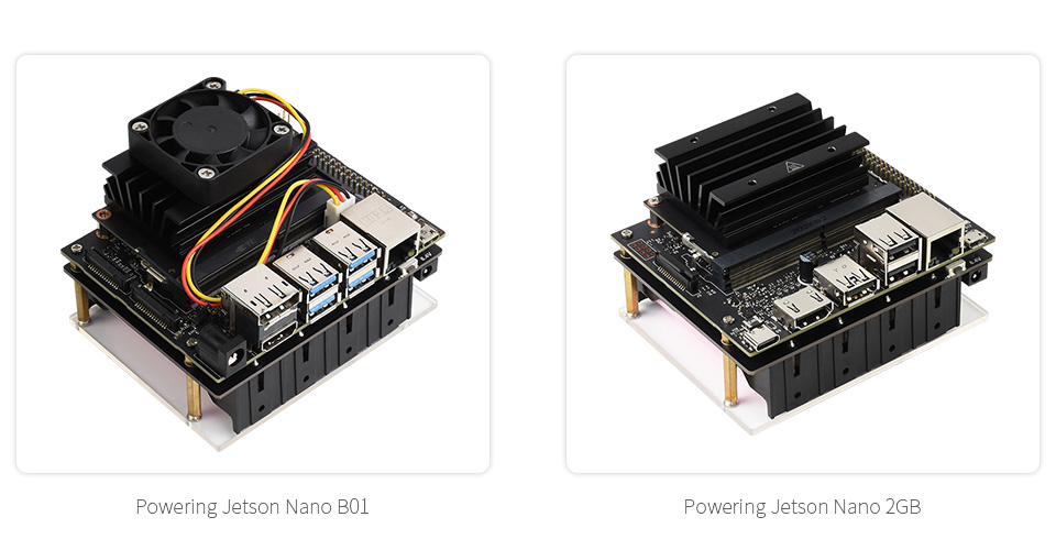 UPS Module for Jetson Nano 18650 Lithium Battery 5V Charging Board Module  Uninterruptible Power Supply Expansion Board (No Batteries Included) 