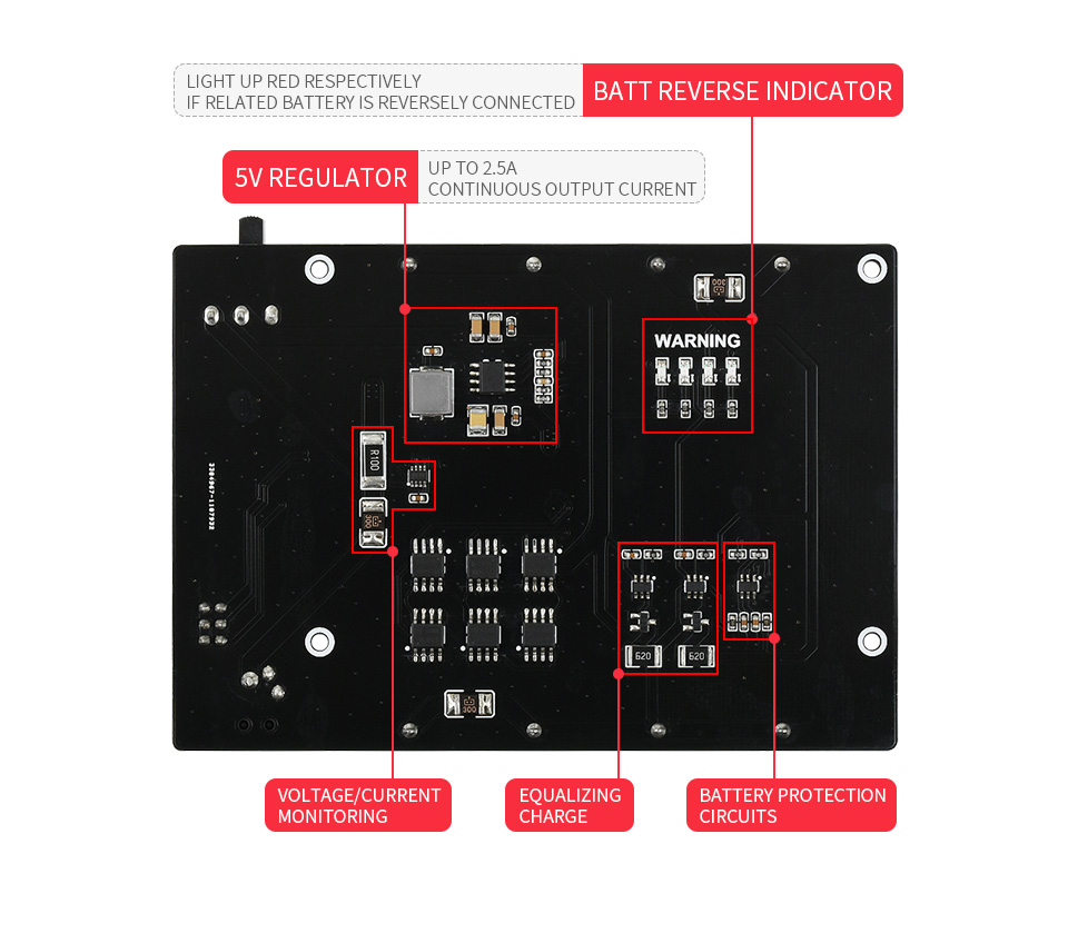 b01 2gb 4gb (sem 18650 bateria)