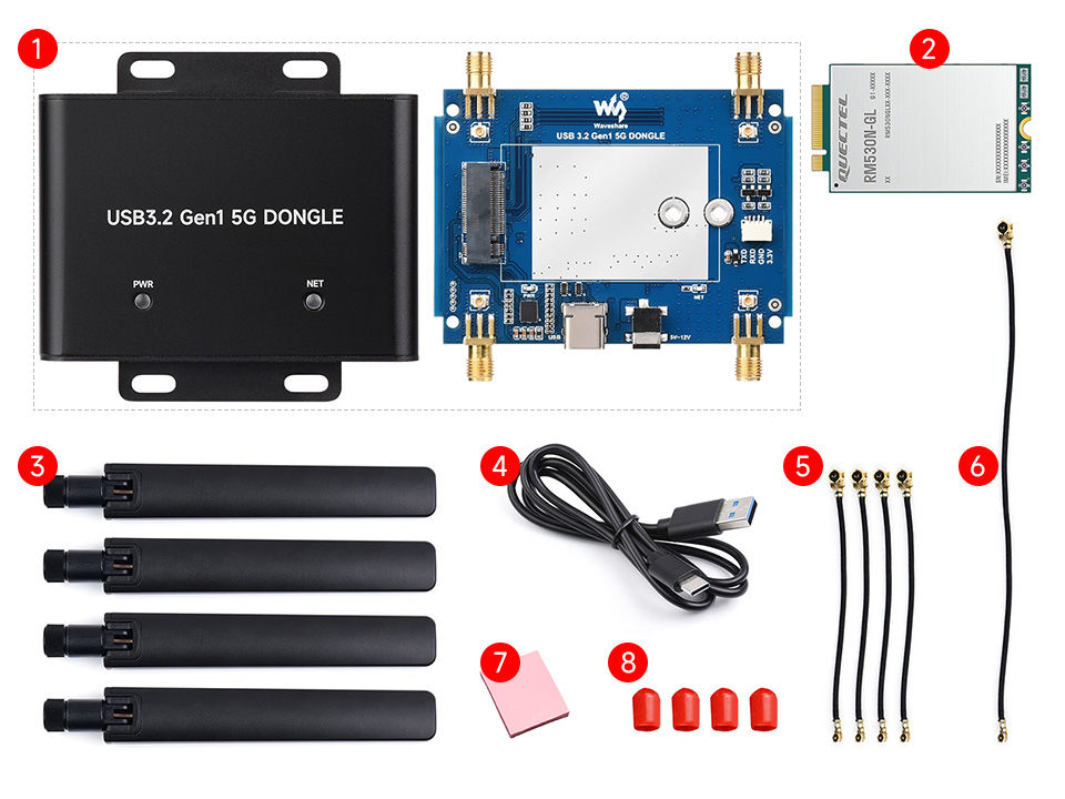 RM530N-GL 5G DONGLE (B)