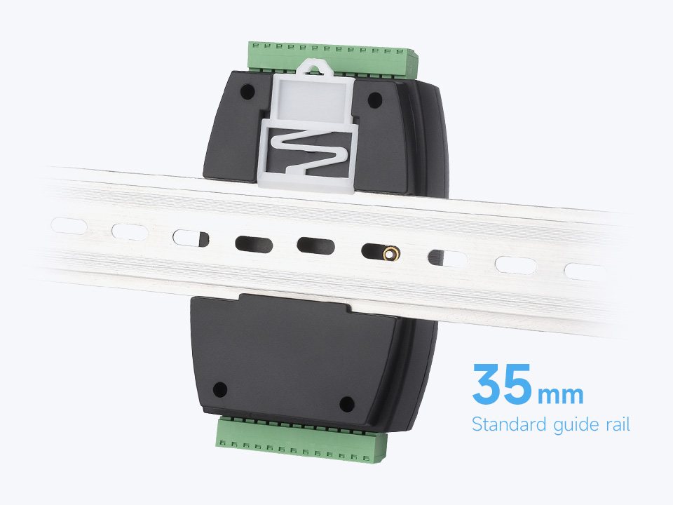 USB TO 8CH RS485, with rail-Mount support