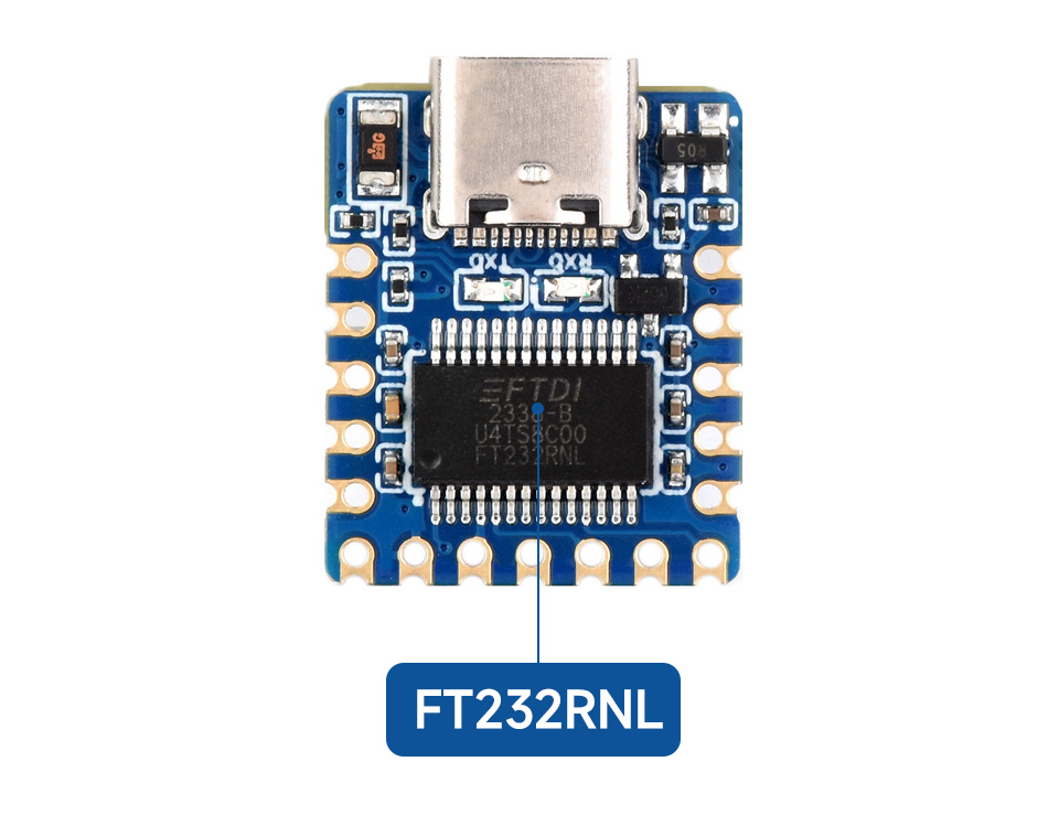 USB-TO-TTL-FT232, adopts FT232RNL chip