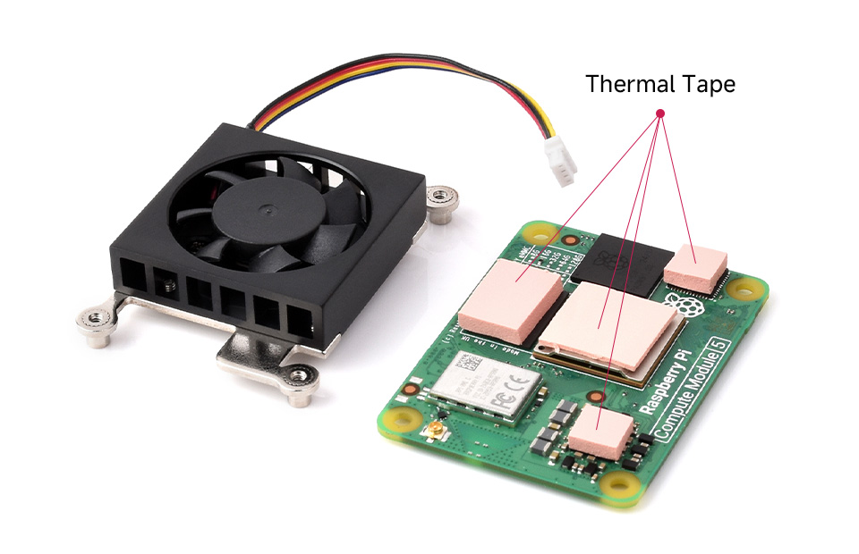 CM5 3007 cooling fan, how to install step 1