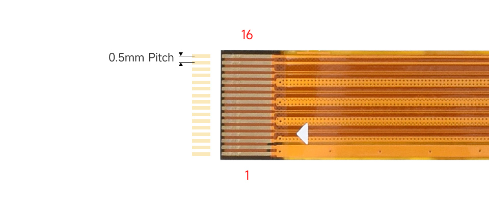 PCIe Flexible Cable 40mm for Raspberry Pi 5 specification