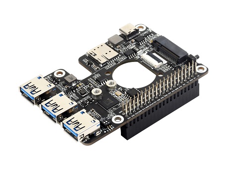 PCIe TO 4G/5G M.2 USB3.2 HAT+