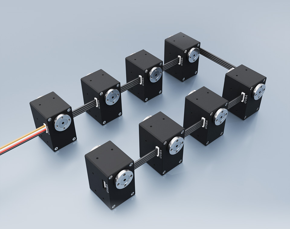 RSBL45-24 Servo Motor, with large torque, up to 253 servo motors controlling