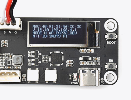 ST3235 Servo, one button to calibrate the middle position step 1