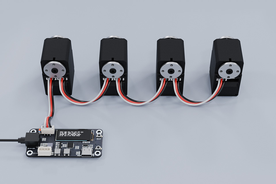 ST3235 Servo, with large torque, up to 253 serial bus servos controlling