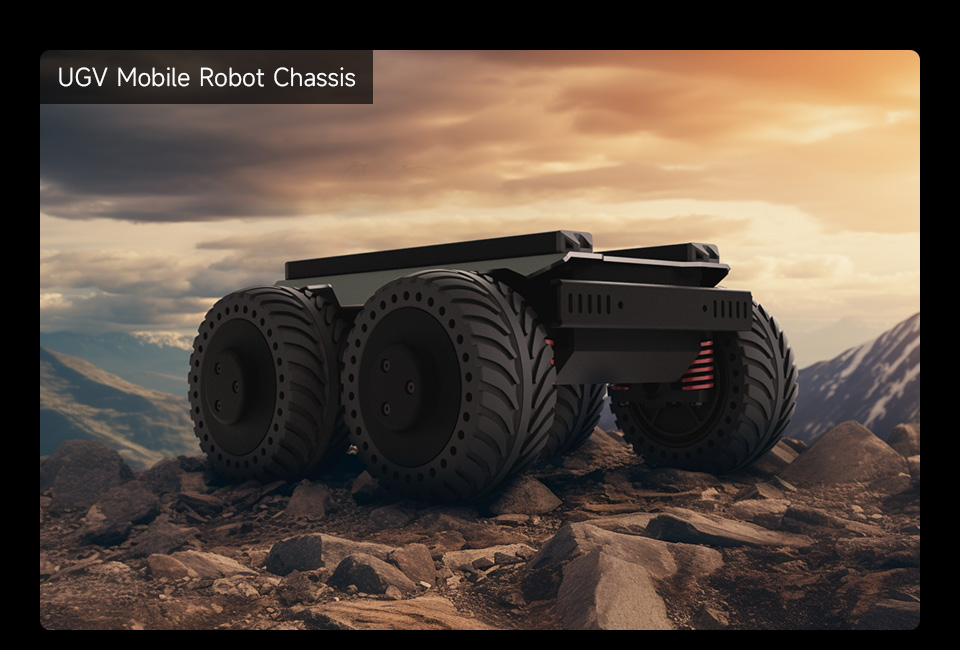 UGV Suspension (A), application scenario of UGV chassis