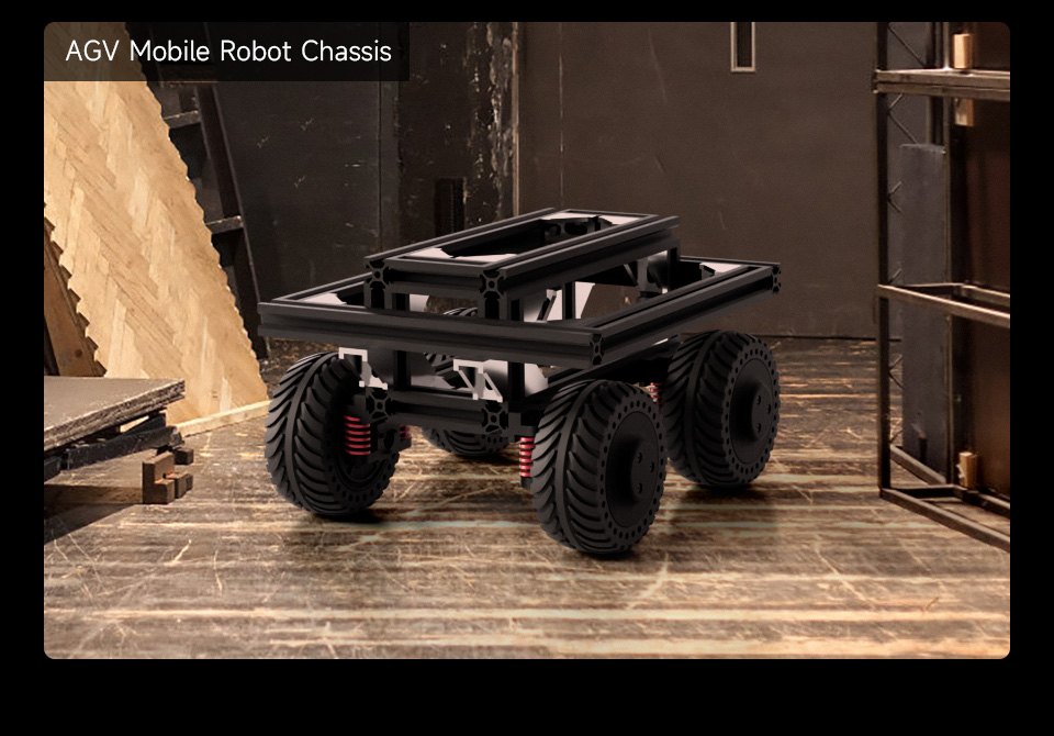 UGV Suspension (A), application scenario of AGV chassis