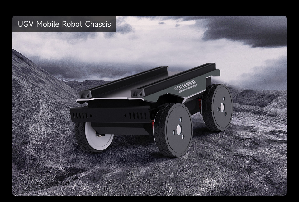 UGV Suspension (B), application scenario of UGV chassis