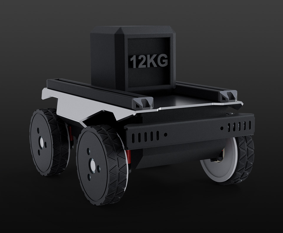 UGV Suspension (B), with 3KG Load Capacity