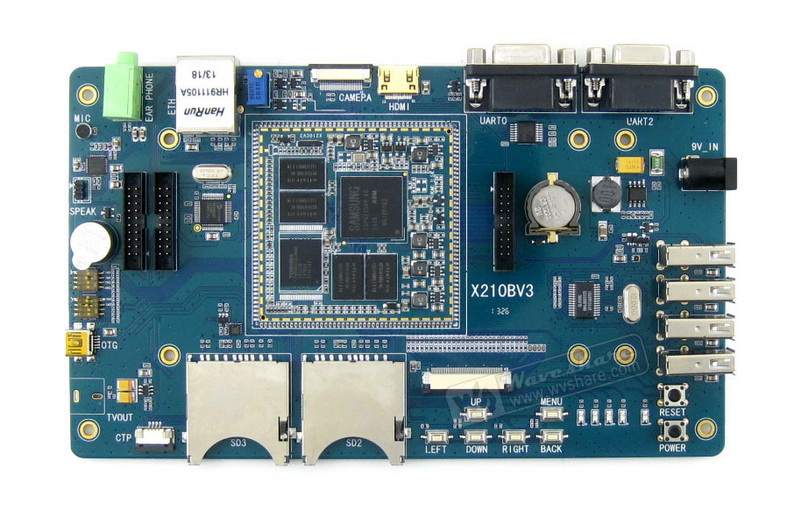 S5PV210 development board on board resource