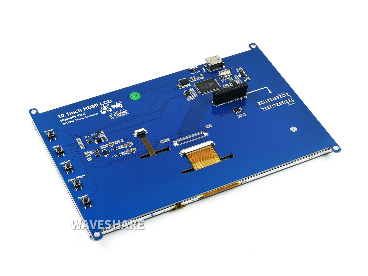 10.1,10 inch TFT LCD Display w/ HDMI+VGA+Video Driver Board for Raspberry  PI