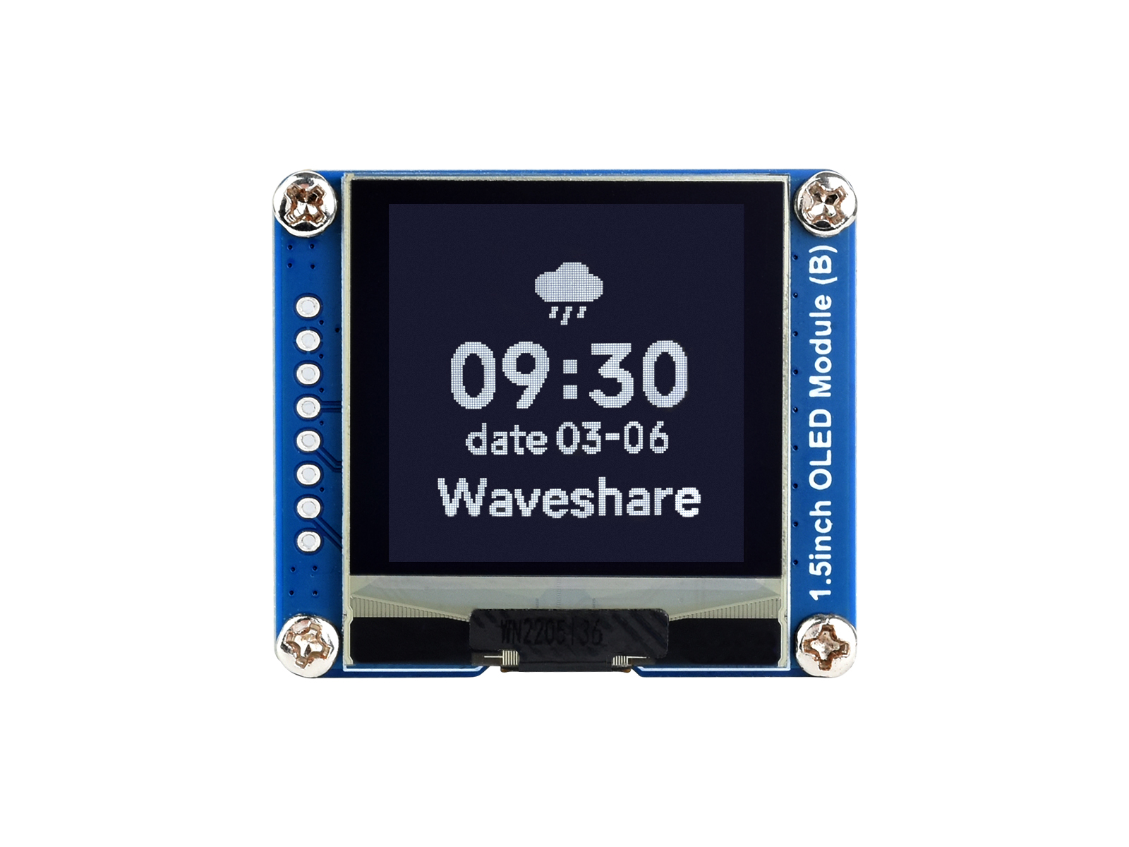 Interfacing 2.42 INCH OLED SPI/I2C Display Module with Arduino