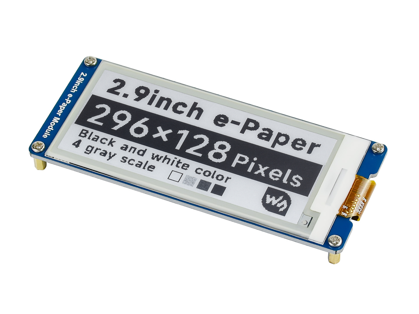 296x128, 2.9inch E-Ink display module, SPI interface | E029A01 