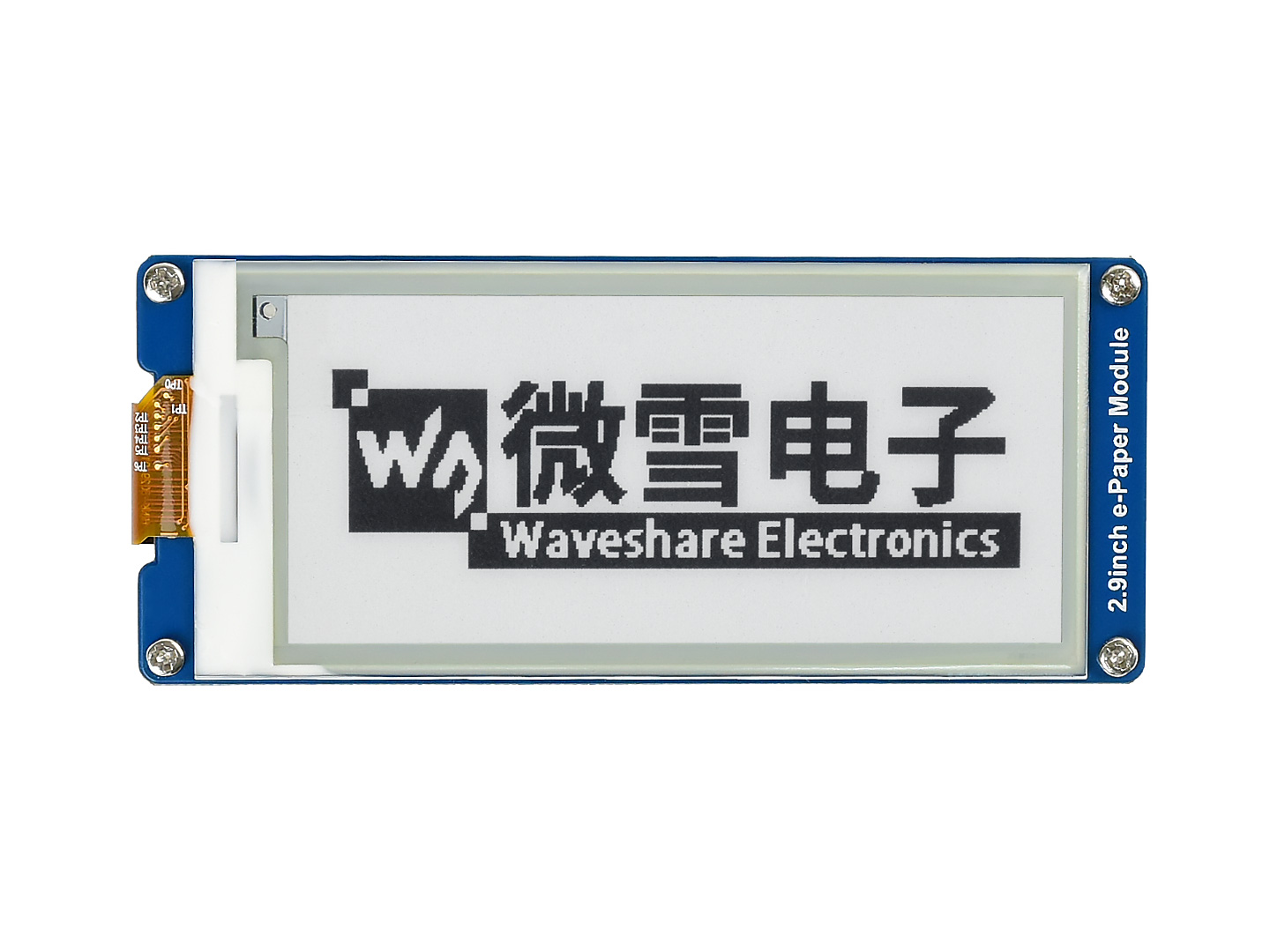 296x128, 2.9inch E-Ink display module, SPI interface | E029A01 