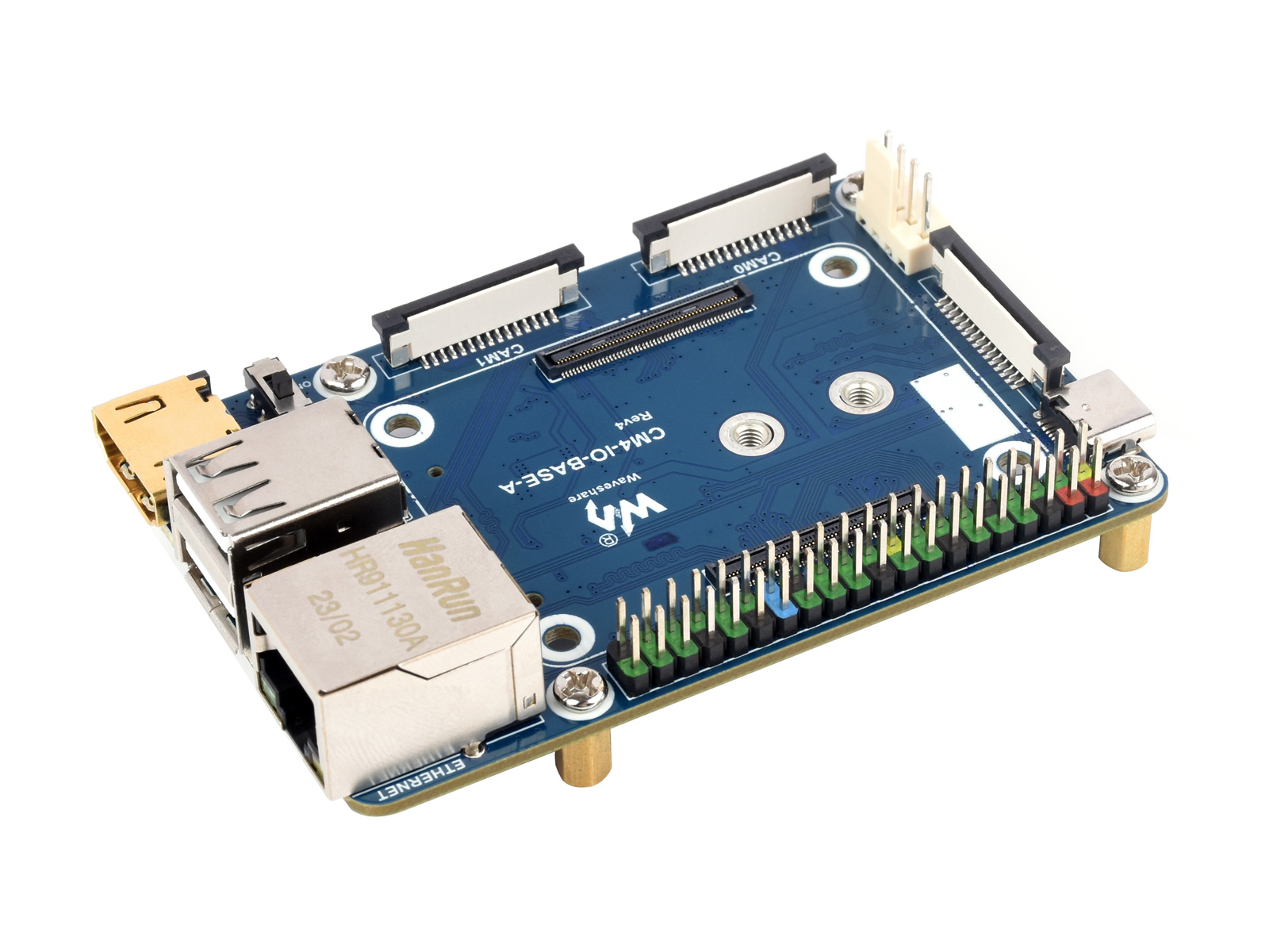 Mini Base Board (A) Designed for Raspberry Pi Compute Module 4
