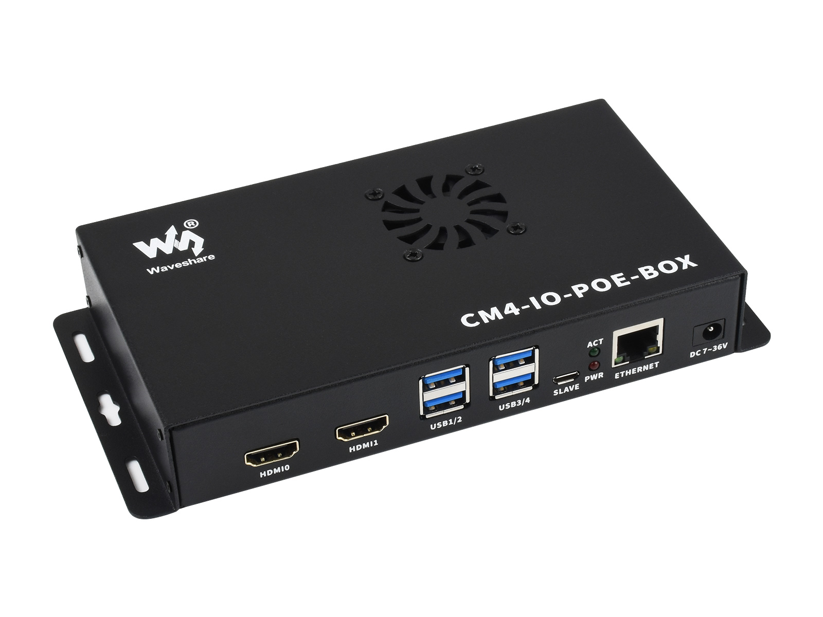 Waveshare NAS All-In-One Mini-Computer for RPi CM4 w/o CM4104008 (US) -  RobotShop