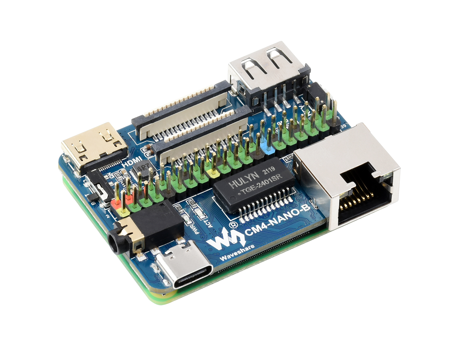 NanoBaseBoard(B)forRaspberryPiComputeModule4,SameSizeastheCM4