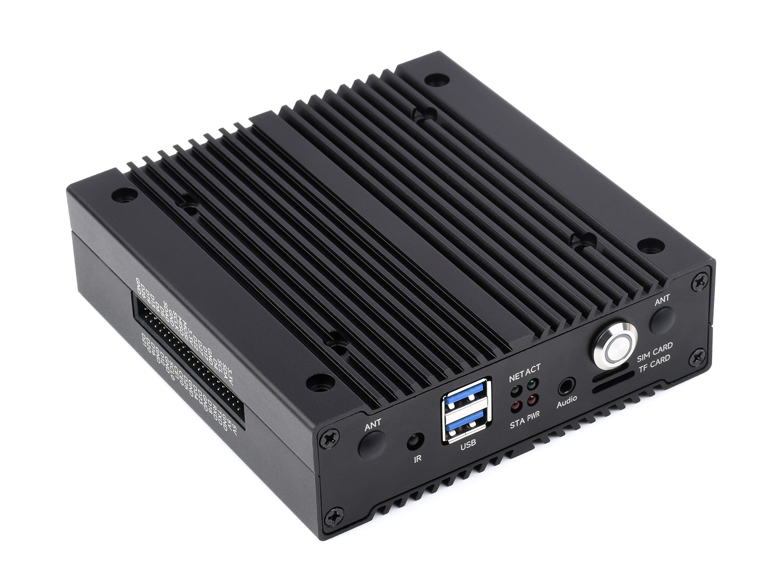 NAS Multi-functional Mini-Computer Designed for CM4, Network Storage, Dual  Solid State Drive slots