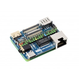 Nano Base Board (B) for Raspberry Pi Compute Module 4, Same Size as the CM4