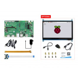 Raspberry Pi Compute Module 4 Dev Kit, with Official IO Board and Optional 7