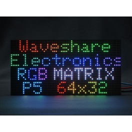RGB Full-Color LED Matrix Panel, 3mm Pitch, 64×64 Pixels, Adjustable  Brightness