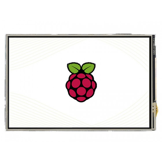 4inch Resistive Touch Display (C) for Raspberry Pi, 480×320, 125MHz High-Speed SPI