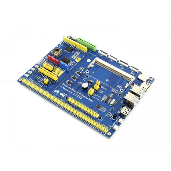 Compute Module IO Board Plus, for Raspberry Pi CM3 / CM3L / CM3+ / CM3+L