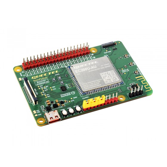 EC200U-AU C4-P01 development board Designed for QuecPython, Multi-Mode & Multi-Band support, LTE Cat-1 / Bluetooth Communication, GNSS Positioning