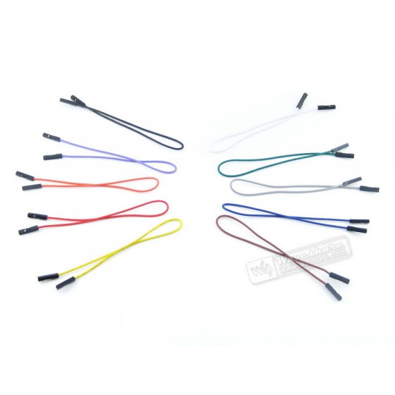 Jumper Wire 1-pin 2.54-pitch 200mm (10 pcs pack)