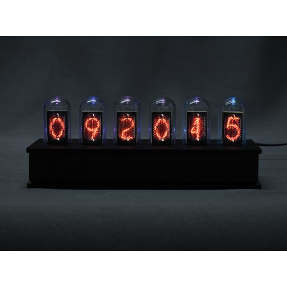 Programmable RGB Pseudo Nixie Tube Clock, Retro Desktop Digital Clock, Support Raspberry Pi Pico/Zero