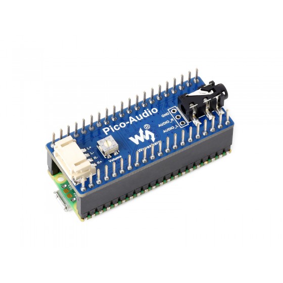 Audio Expansion Module for Raspberry Pi Pico, Concurrently Headphone / Speaker Output