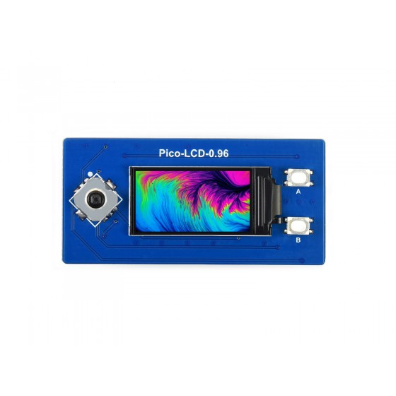 0.96inch LCD Display Module for Raspberry Pi Pico, 65K Colors, 160×80, SPI