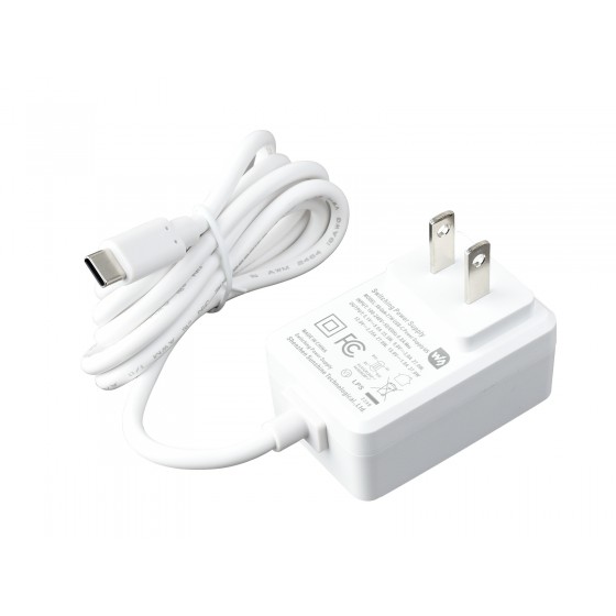 27W USB Type-C Power Supply, PD Power Supply, Option For US / EU / UK Plugs, Suitable for Raspberry Pi 5