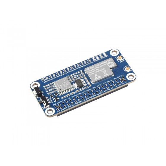 SX1262 LoRaWAN Node Module Expansion Board for Raspberry Pi, With Magnetic CB antenna, Options For Frequency Band And GNSS Function