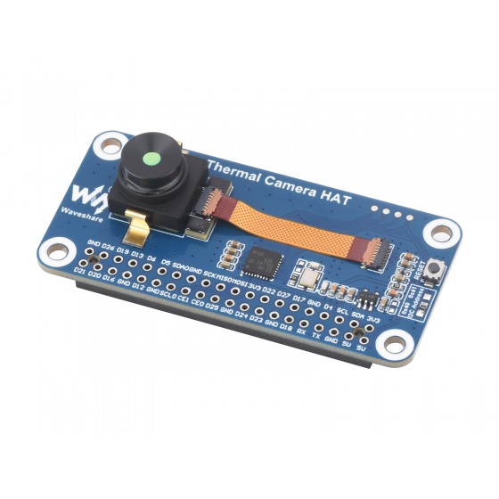 Long-wave IR Thermal Imaging Camera Module, Raspberry Pi IR Camera, 80×62 Pixels, Options for FOV and Connector