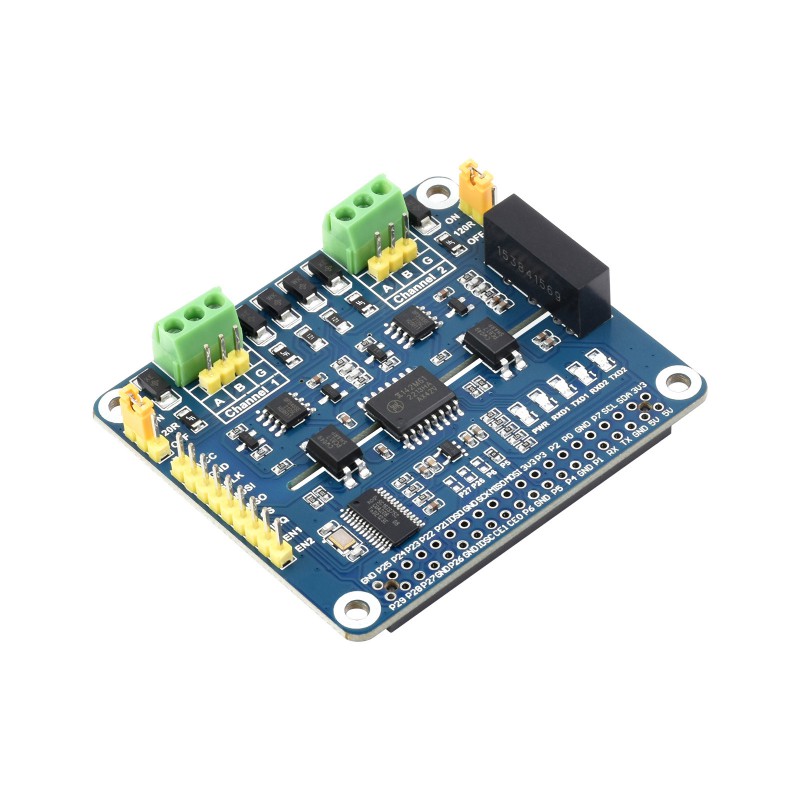 espBerry - ESP32 Development Board with Dual Isolated CAN Bus HAT