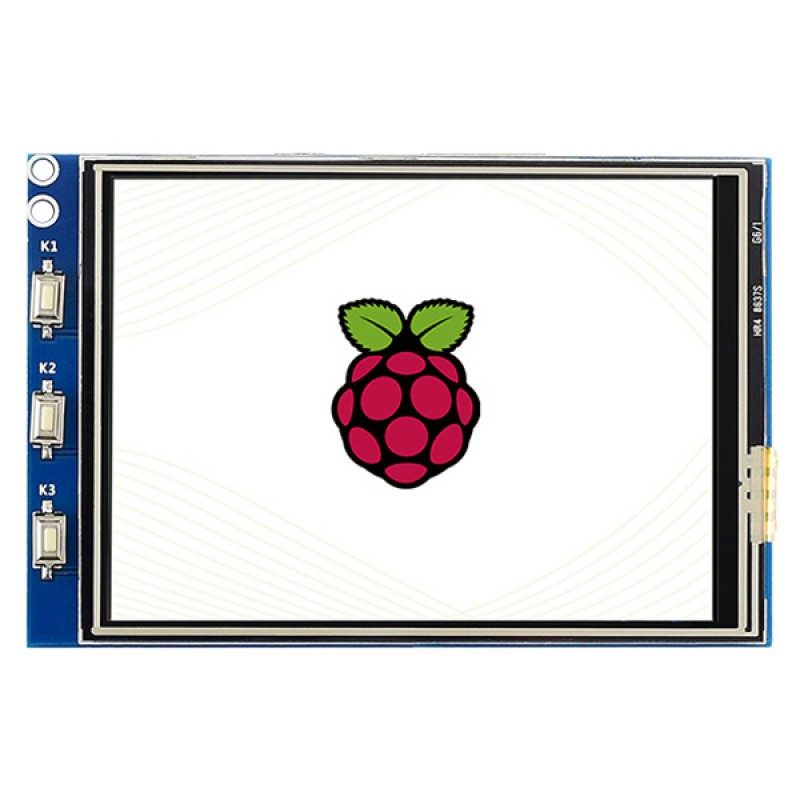 waveshare 2.8inch Screen for Raspberry Pi Resistive Touch TFT LCD with  320x240 Resolution Compatible with Raspberry Pi 4B/B+/2B/3B/3B+/