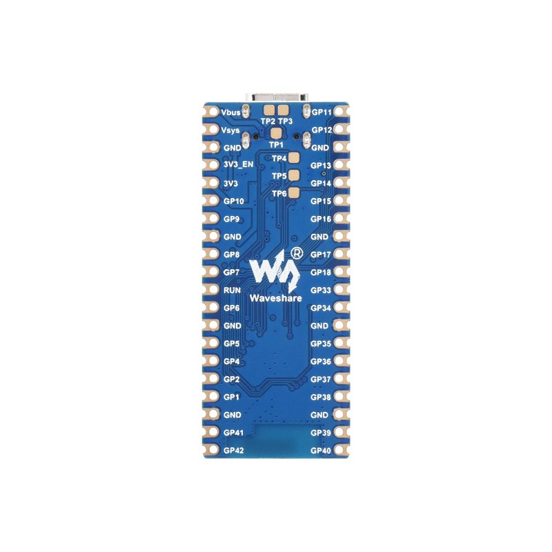 Waveshare ESP32-S3, 2.4 GHz Wi-Fi DevBoard, Dual-core, 240 MHz w