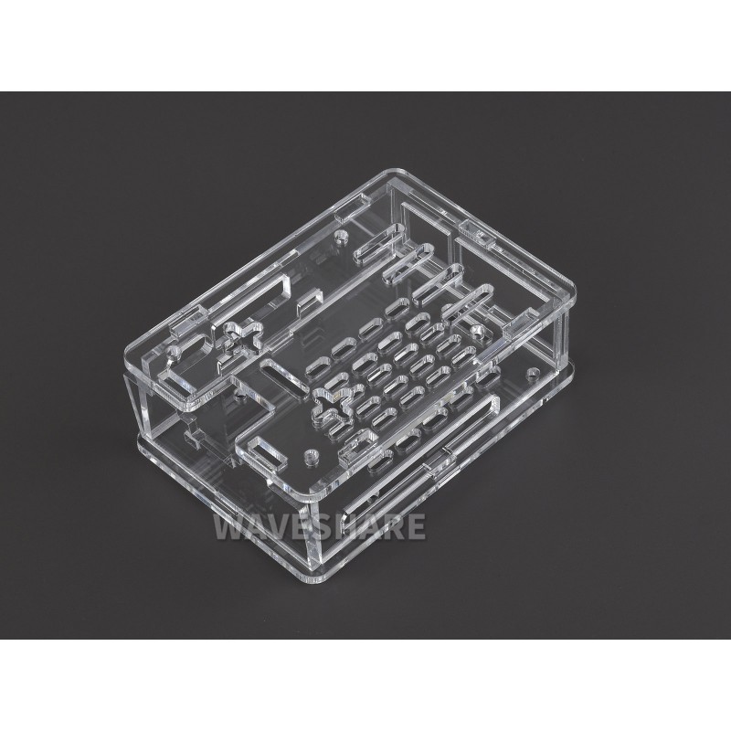 Raspberry Pi - Clear Acrylic Case for Raspberry Pi 5, Supports installing Official  Active Cooler