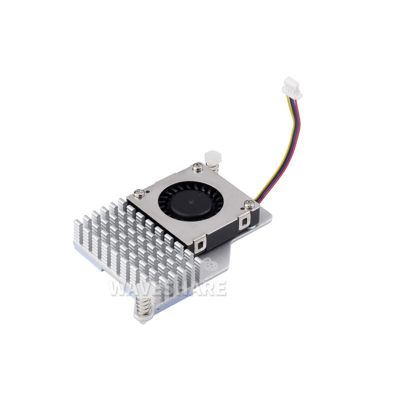 Official Raspberry Pi Active Cooler with Adjustable Speed Cooling Fan Metal  Heatsink Radiator for Raspberry Pi 5 - AliExpress