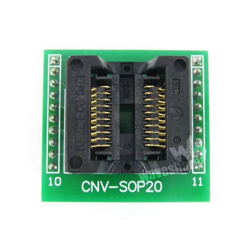 Carte adaptateur SOP20 SSOP20 / DIP20