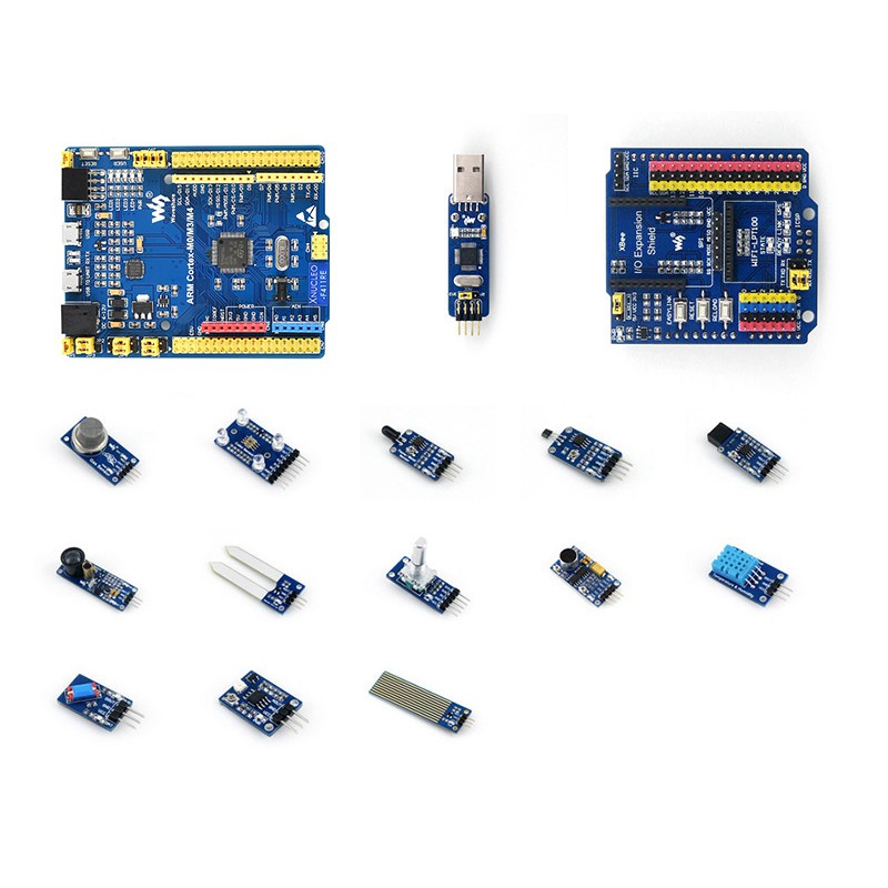 XNUCLEO-F411RE Development Kit, Comes with and Shield IO Sensors Various Expansion