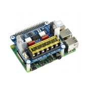 2-CH Triac HAT for Raspberry Pi, Integrated MCU, UART / I2C