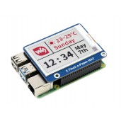 2.7inch e-Paper e-Ink Display HAT (B) For Raspberry Pi, 264×176, Red / Black / White, SPI